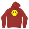 smiley face mens Hoodie