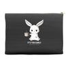too early (black) Accessory Pouches