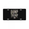 dump trump License Plate