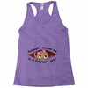 February Peeking Out Baby Girl Racerback Tank