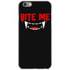 bite me halloween vampire teeth iPhone 6/6s Case