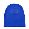 incomplete data people Baby Beanies