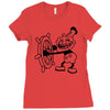 trollface steamboat Ladies Fitted T-Shirt