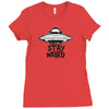stay weird Ladies Fitted T-Shirt