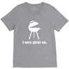 i turn grills on V-Neck Tee