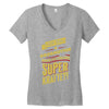ich bin grossmutter Women's V-Neck T-Shirt