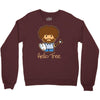 hello tree Crewneck Sweatshirt
