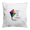 fly a kite Throw Pillow