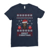 groot christmas Ladies Fitted T-Shirt