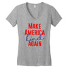 make america kind again Women's V-Neck T-Shirt
