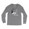 buffering  funny retro loading computer console fashion party Long Sleeve Shirts