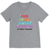 This Is My Human Costume I'm Really A Unicorn V-Neck Tee