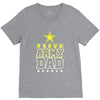 proud army dad V-Neck Tee
