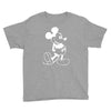 mouse screen print Youth Tee