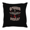 groove master bass Throw Pillow