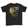 where words fail music speaks Youth Tee