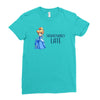 fashionably late Ladies Fitted T-Shirt