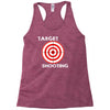target shooting Racerback Tank