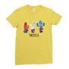 4th of July Ladies Fitted T-Shirt
