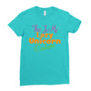 this is my lazy unicorn costume Ladies Fitted T-Shirt