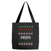 ugly christmas mom Tote Bags