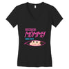 [your name] is going to be mommy Women's V-Neck T-Shirt