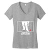 barry lyndon 1975 stanley kubrick movie Women's V-Neck T-Shirt