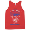 I Don't Need Therapy Just to Go Paragliding Tank Top