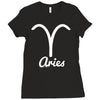 aries zodiac Ladies Fitted T-Shirt