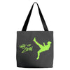 dare to zlatan Tote Bags