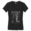 black metal phillip Women's V-Neck T-Shirt