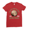 pluto the planet never forget Ladies Fitted T-Shirt