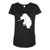 Lady Maternity Scoop Neck T-shirt