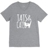 tats and cats V-Neck Tee