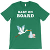 Baby On Board with Stork T-Shirt