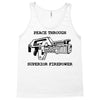 peace through superior firepower Tank Top