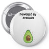 Powered By Avocado Pin-back button