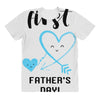 Our First Father's Day! Baby Boy All Over Women's T-shirt