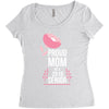 proud mom senior 2018 .. Women's Triblend Scoop T-shirt