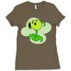peashooter Ladies Fitted T-Shirt