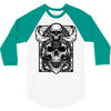 skull 3/4 Sleeve Shirt