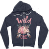 wild one Zipper Hoodie