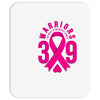 end breast cancer   39 warriors Mousepad
