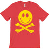 smiley pirate skull and crossbones T-Shirt