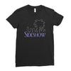 sideshow Ladies Fitted T-Shirt
