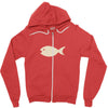fish Zipper Hoodie