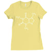 caffeine molecule game Ladies Fitted T-Shirt