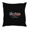 giant meteor 2016 Throw Pillow