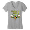 mustard or mayo (2) Women's V-Neck T-Shirt