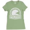 pacman crest Ladies Fitted T-Shirt